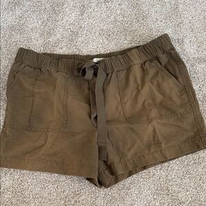 LOFT brown (olive greenish) Cargo Shorts